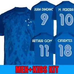 2024 2025 Cruzeiro EC Soccer Jerseys GILBERTO M.VITAL JUSSA MACHADO WESLEY BRUNO R NIKAO 24 25 football men and kids shirt CIFUENTES ARTHUR GOMES M.PEREIRA