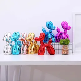 Modern balloon dogs sculptures household adornment art Resin Craft Sculpture Art for Statue Home Decoration T200330243C