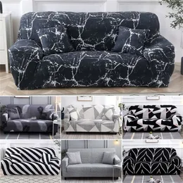 Nytt elastiskt omslag för soffa vardagsrumssoffa täcker SOFA SOFA Slipcover Furniture Canape Elastic Soffa Cover Cotton 20122220f