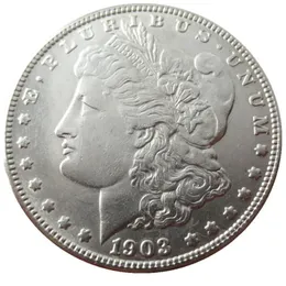 90% Silver US Morgan Dollar 1903-P-S-O Nowe stare kolorystyczne kopię kopię mosiężne ozdoby domowe akcesoria 300b