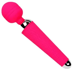 Vibrador sem fio av vibrador varinha mágica para mulheres estimulador de clitóris usb recarregável massageador brinquedos sexuais adultos musculares 366