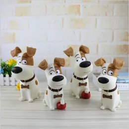 Scatole Simpatico cucciolo di cane Salvadanaio Figurine Dispenser in resina Barattolo di monete Regali per bambini di Natale Salvadanai Desktop Home Decor Salvadanaio