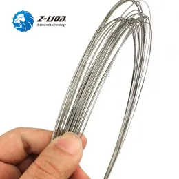 Zaagbladen ZLION D1mm Diamond Wire Saw Length 2m Electroplated Coping Saw Granite Marble Jewelry Wood Cutting Wire Multifunction Fret Saw