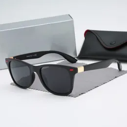 2022 Роскошные дизайнерские солнцезащитные очки для мужчин и женщин с квадратной оправой, солнцезащитные очки-пилоты, классические модные очки, высококачественные люнеты De Sole295r
