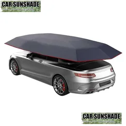 자동차 선 샤워드 자동차 차산 후드 캐노피 햇빛 햇빛 방수 UV-Proof Outdoor Vehicle Carport Tarpain Shed Drop Delivery Automoble Motor Dhkhi