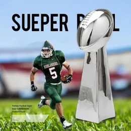 Ny konst och hantverk 23 cm 34 cm 56 cm American Super Bowl Football Lettering Trophy American Football Trofeo Dhampion Team Trophy 2834