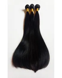 Whole 826inch Unprocessed Brazilian virgin Human Hair weft Cheap factory Top quality Indian remy natural straight weavi77179338778305