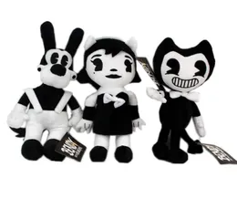 Jogo 3 estilos 30 cm bonecas de pelúcia Bendy Dog Bendy e a tinta Bundi e máquina de tinta bonecas de menina presente interessante para kids2604297