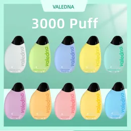 Valedna vapes Disposable 3000 P vapors pod 2% 6ml Strawberry Apple Prefilled Cartridge Pod Device 450mAh rechargeable ecig 3K