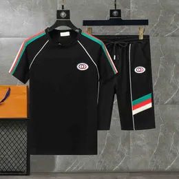 2024 shorts terno 2 pçs conjunto de manga curta camiseta e shorts calças amante outfits conjunto agasalho terno de pista terno esportivo