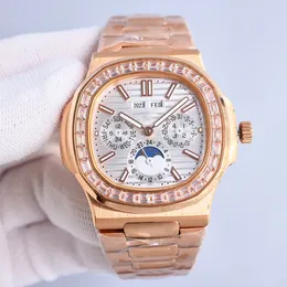 Klasyczne zegarek męskie mechaniczne automatyczne designerskie zegarki Sapphire 40 mm Waterproof Wristwatch Montre de Luxe Orologio di Lusso