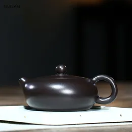 新しいクラシックティーポットパープルクレイフィルターXishi Teapot Beauty Kettle Raw Ore Handmade Tea Setカスタマイズされたギフト本物の180ml3027