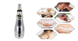 Electronic Acupuncture Pen Massager Electric Meridians Therapy Heal Massage Meridian Energy Pens Relief Pain Tools Wholea298700122