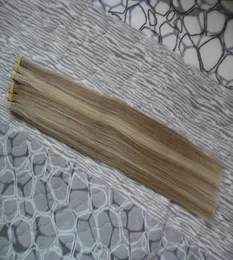 100g 12quot24quot Tape في Remy Human Hair Extensions 40pcs مرسومة مزدوجة الشعر REMY STALLE STAIL SKIN