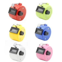 wholesale Pack of 50, 4-Digit Manual Hand Tally Counters, Durable Plastic Clickers for Golf & Training - Assorted Colors LL