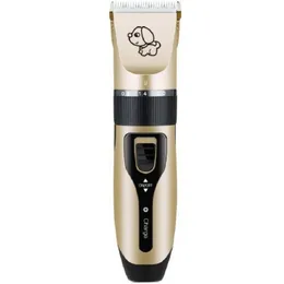 Hundskötselblad Electric Pet Clipper Professional Kit laddningsbar katttrimmer Shaver292q