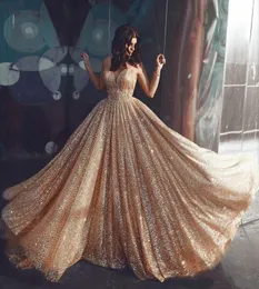 Sexy rückenfreie Ballkleider mit Spaghettiträgern, glänzendes Pailletten-Abendkleid, bodenlang, formelle Kleidung, Cocktailparty-Kleider Yong1643730