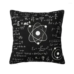 Pillow Nordic Geek Maths Teacher Cover For Sofa Soft Science Physics Throw Case