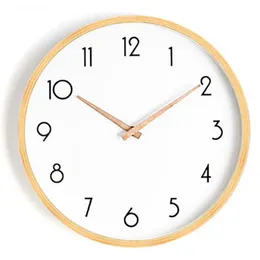 Nordic Wall Clock Home Room Modern Minimalist Watches Decor Mechanism Mechanism Acnom Siles 5Q141 Y200109250Q