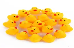Whole Baby Bath Water Toy toys Sounds Yellow Rubber Ducks Kids Bathe Children Swimming Beach Gifts Gear Baby Kids Bath Water2023589