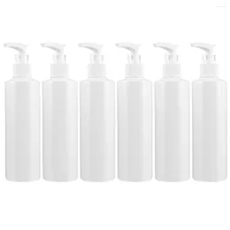 Storage Bottles 6 PCS Hand Soap Dispenser Lotion Bottle Travel Handwashing Fluid Container Toiletries Refillable