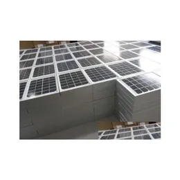 Painéis solares Compre um e ganhe 4 presentes Painel 3W de alta qualidade 6v / 500ma Laminação de vidro monocristalino com entrega de gota de moldura renovável En Otgl5