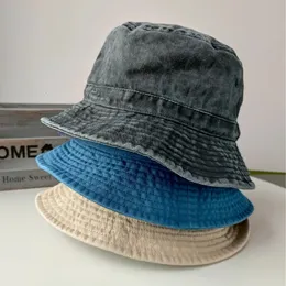 2023 cabeça grande plus size balde chapéu para homem puro algodão panamá pescador coreano homem feminino 59cm 60cm 62cm 63cm sol 240229