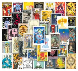 50pcs Tarot Karty deskorolki naklejki do samochodu Dziennik Telefon Laptop Zabawki Dzieci