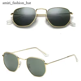 Raybands 선글라스 클래식 새로운 브랜드 레트로 선글라스 Rayban Luxury Designer 안경 금속 프레임 디자이너 Sun Glasses 여성 Rayban Sunglasses 유리 렌즈 6241