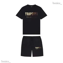 Therts للرجال 2023 New Summer Trapstar المطبوعة القطن tshirt الرجال شورت شورت شورتات الشارع.