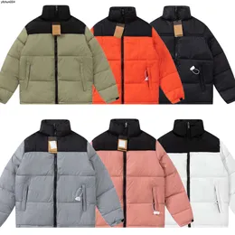 Mens Parkas Puffer Jacket Par Bomull Jackor Designer Winter Sports Outcoat Street Style Warm Hoodie 9 Colors DSNF