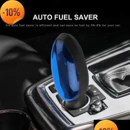 Fuel Saver New 1Pc 12V Vehicle-Mounted Fuel-Saving Treasure Green Fuel Save Car Saver 8% Plug And Play For Trucks Drop Delivery Automo Dhd6J