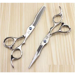 Hair Scissors Joewell Stainless Steel 6.0 Inch Sier Cutting / Thinning For Professional Barber Or Home Drop Delivery Products Care Sty Otrlr