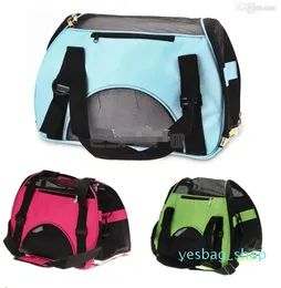 Hot Sale-PORTABLE Waterproof Canvas Dog Cat Pet Carrier Travel Carry Bag 43x20x29cm