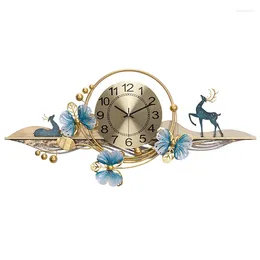 Wall Clocks Clock Living Room Art Mural Silent Mechanism Luxury Kitchen Reloj Pared Home Decor