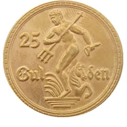 Polen 25 Gulden 1923 Gold Plated Copy Coin Brass Craft Ornaments Replica Coins Home Decoration Accessories213G