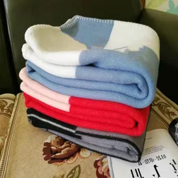 Cobertor da marca Hengao TOP Quailty Azul Preto LÃ Caxemira 135170cm244s