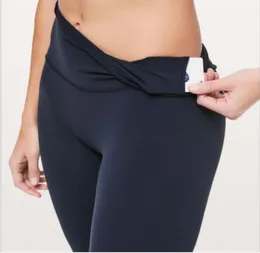 LU32 Classic Women039S Bekväma yogapåsar Högwaistiska träningslegeringar stretch Fitness Pants Outdoor Running5633472