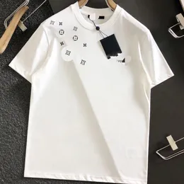 Mens T Shirt مصمم للرجال القمصان النسائية أزياء Tshirt مع رسائل الصيف غير الرسمي القصيرة الأكمام رجل تي شيرت ملابس الآسيوية الحجم S-5XL 002