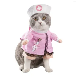 Trajes de gato roupas para cães médios menino natal animal de estimação engraçado roupas vestido cosplay pequenos moletons chihuahua