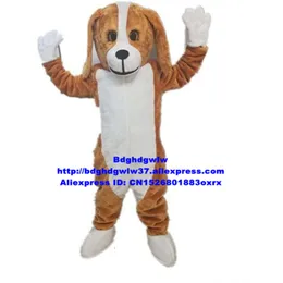 Trajes de mascote Beagle Dog Basset Hound Labrador Golden Retriever Dachshund Mascot Costume Adulto Personagem Business Advocacy Imagem de marca Zx388