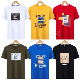 Designer Mens T Shirts Short Sleeve Summer Breattable Casual Tshirts Fashion Luxury Tee Shorts Women Men Pattern Letters Högkvalitativ topp T-shirt unisex-2