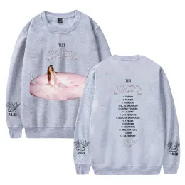 Felpe Tini Stoessel Felpa con collo Donna Uomo Pullover manica lunga Tuta Moda Streetwear Abbigliamento Casual