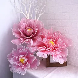 Stor konstgjorda Peony Flower Wedding Bakgrund Arch Decoration Fake Flower Window Display Studio Shooting Props 201222326C