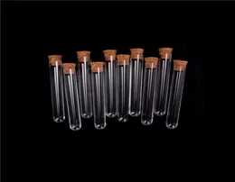 100pcs 6 inches 20ml Glass Test Tube With Cork 16x150mm packing Bottles5227528