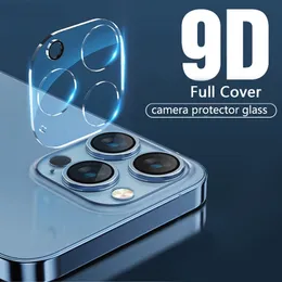 iPhoneのスクリーンプロテクター15 14 13 12 Mini 11 Pro Max Plus透明なリアカメラレンズ強化ガラスフィルム