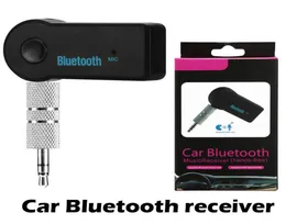 Kit ricevitore Bluetooth per auto A2DP Wireless AUX o ricevitore musicale Adattatore vivavoce con microfono per smartphone Trasmettitore MP31128841