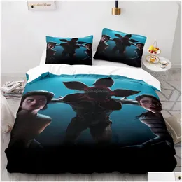 Bedding Sets Stranger Things Set Single Twin Fl Queen King Size Bed Aldt Kid Bedroom 011 230211 Drop Delivery Dhswk