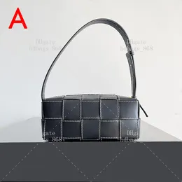 Bags 10A Crossbody bag Intrecciato Calfskin Leather Mirror 1:1 quality Designer Luxury bag Fashion Small Brick Cassette Shoulder Bag Woman Bag With box set WB125V