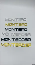 Mitsubishi Montero Sr LS 후면 트렁크 테일 게이트 엠블럼 옆문 펜더 로고 단어 명판 DECAL8344202 용 자동차 액세서리